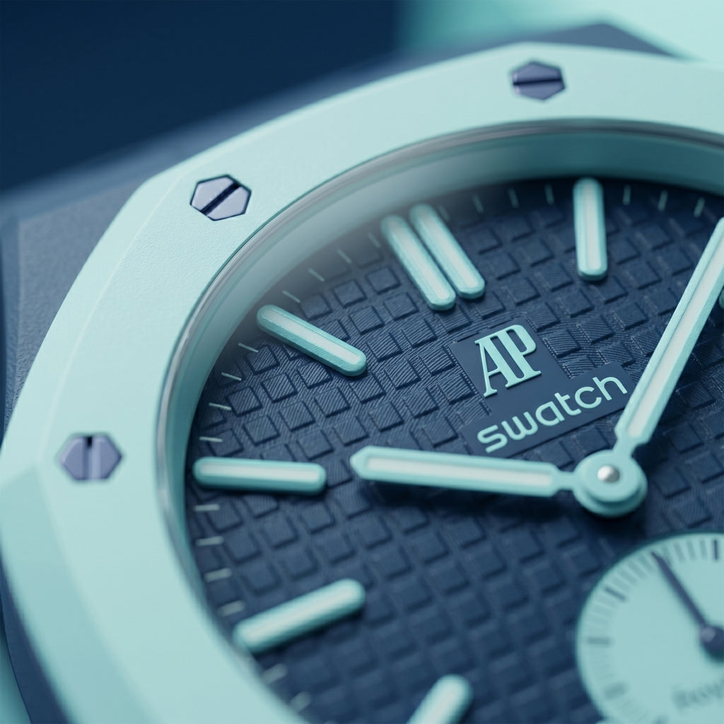Case-Strap for the Swatch x AP Royal Pop Lan Ba