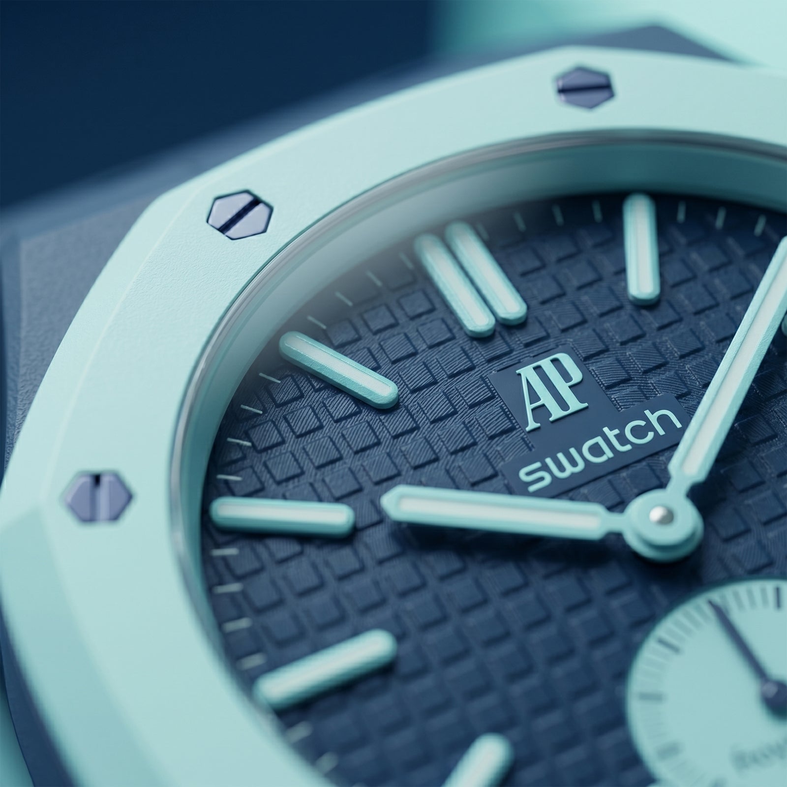 Case-Strap for the Swatch x AP Royal Pop Lan Ba