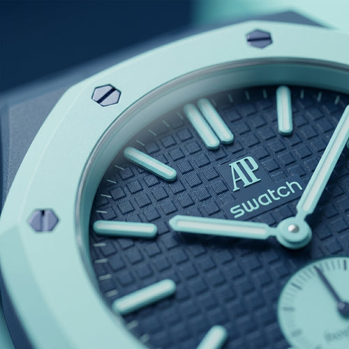 Case-Strap for the Swatch x AP Royal Pop Lan Ba